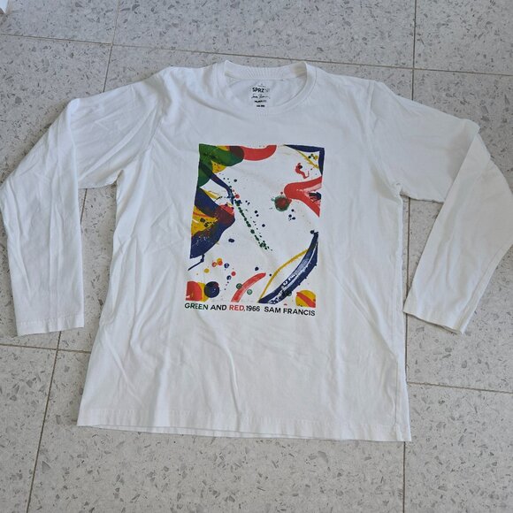 SPRZNY MoMa Special Edition SAM FRANCIS Long Sleeve T-SHIRT LARGE - Picture 1 of 3
